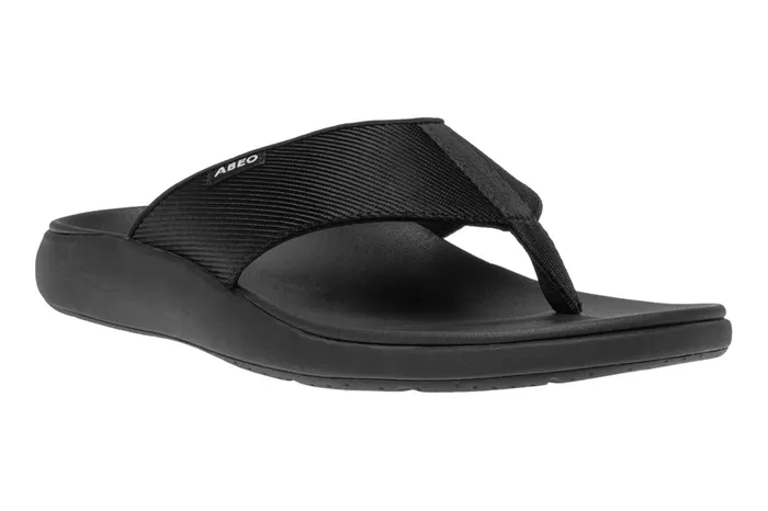 ABEO Footwear Alpha Black Men Sandals