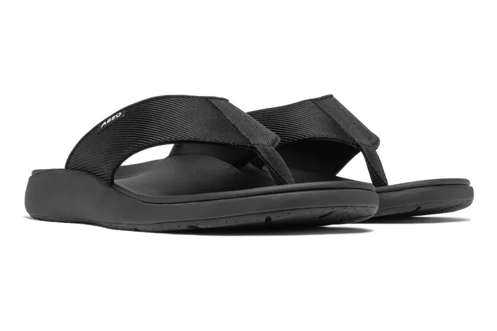 ABEO Footwear Alpha Black Men Sandals