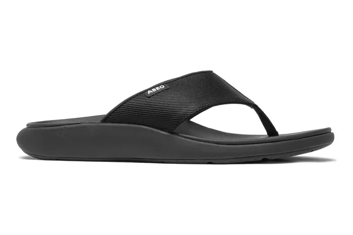 ABEO Footwear Alpha Black Men Sandals
