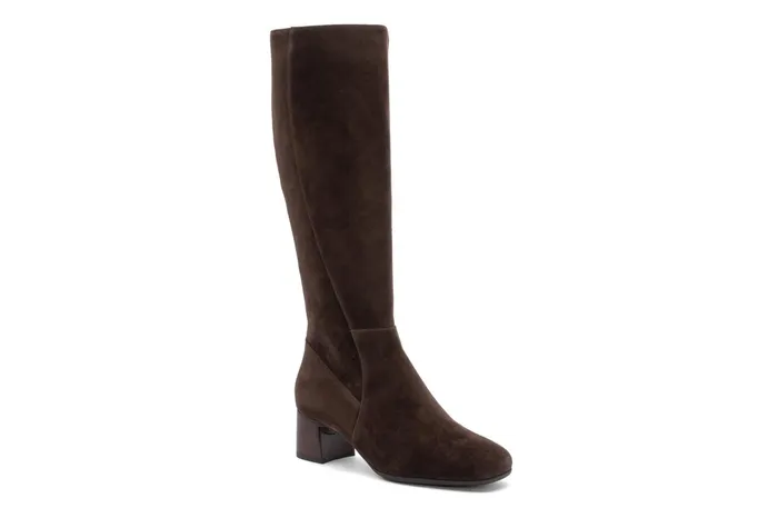 ABEO Footwear Avenue Tall Java Suede Women Boots