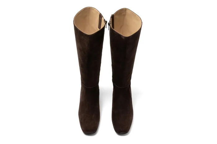 ABEO Footwear Avenue Tall Java Suede Women Boots