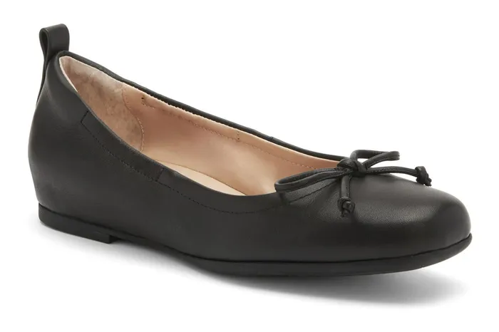 ABEO Footwear Cadence Bow Black Nappa Women Dress