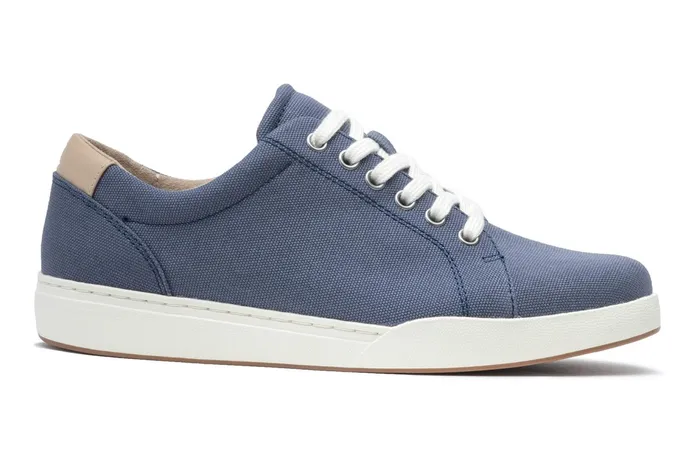 ABEO Footwear Encore Sneaker Navy Canvas Women Sneakers