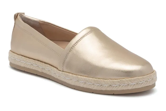 ABEO Footwear Isle Slip On Light Gold Women Casual Shoes