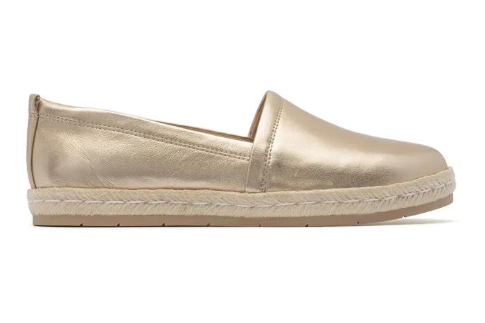 ABEO Footwear Isle Slip On Light Gold Women Casual Shoes