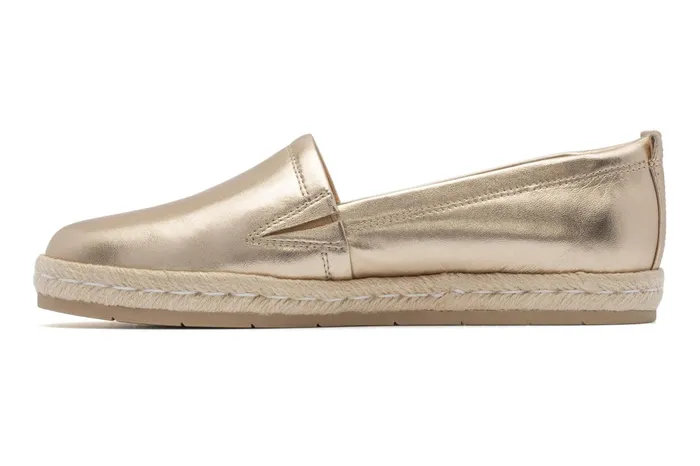 ABEO Footwear Isle Slip On Light Gold Women Casual Shoes