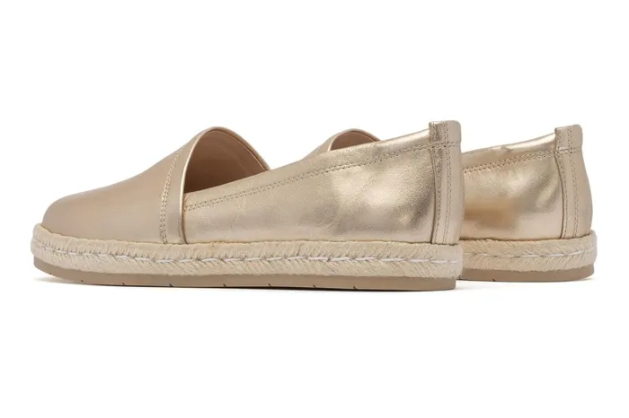 ABEO Footwear Isle Slip On Light Gold Women Casual Shoes