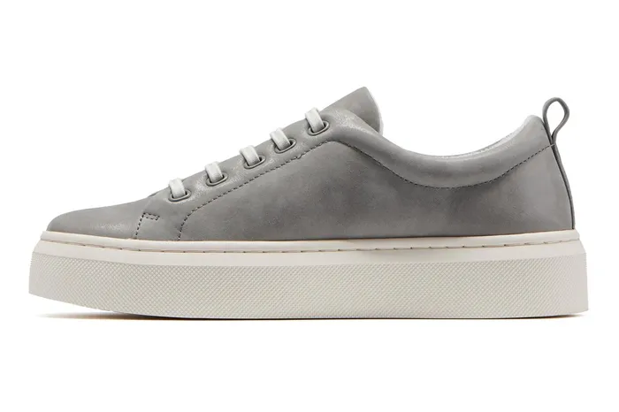 ABEO Footwear Jumpstreet Bungee Stone Leather Women Sneakers ABEO Footwear Jumpstreet Bungee Stone Leather Women Sneakers