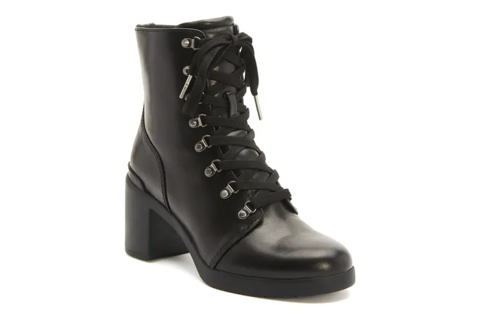 ABEO Footwear Metropolis Lace Black Women Boots