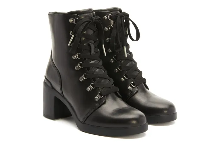 ABEO Footwear Metropolis Lace Black Women Boots ABEO Footwear Metropolis Lace Black Women Boots