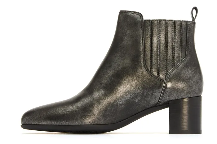 ABEO Footwear Plaza Chelsea Silver Metallic Women Boots ABEO Footwear Plaza Chelsea Silver Metallic Women Boots