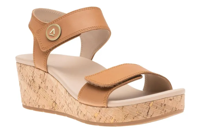 ABEO Footwear Riviera Strap Sandal Almond Women Sandals