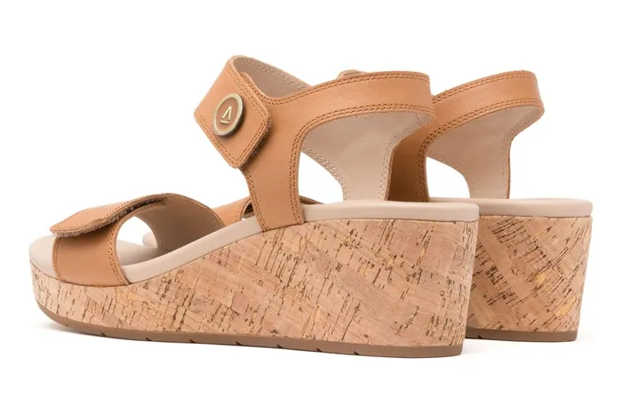 ABEO Footwear Riviera Strap Sandal Almond Women Sandals ABEO Footwear Riviera Strap Sandal Almond Women Sandals