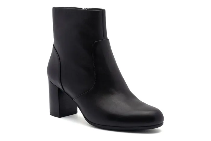 ABEO Footwear Tempo Ankle Black Nappa Women Boots