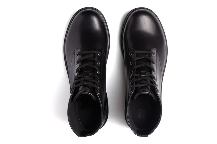 ABEO Footwear Vista Lace Black Women Boots ABEO Footwear Vista Lace Black Women Boots