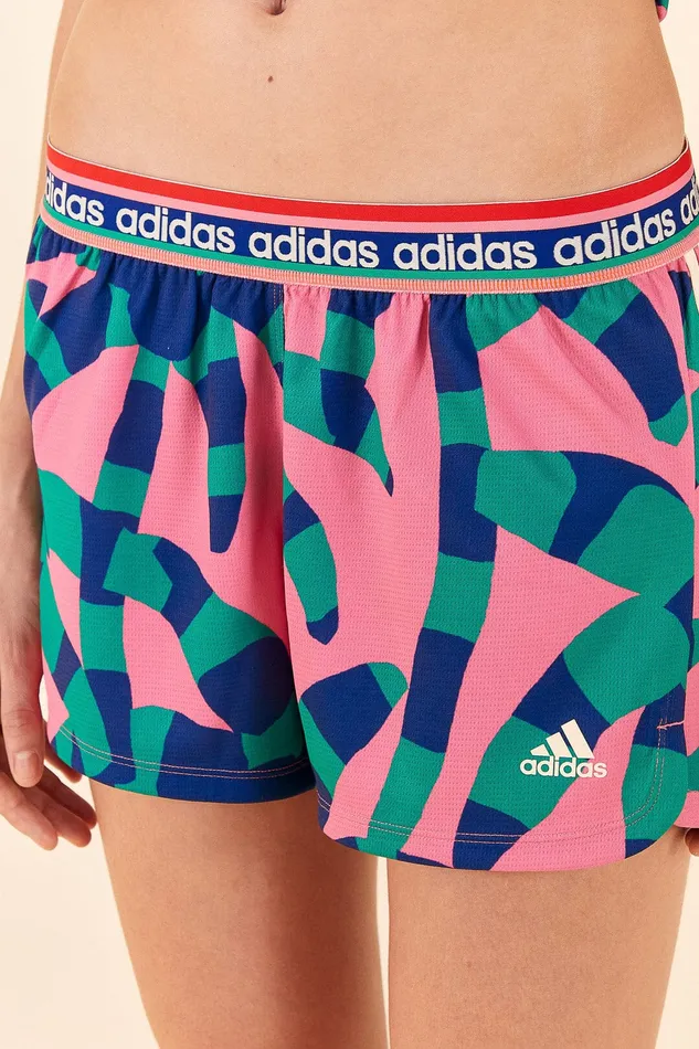 Adidas Farm Pacer Shorts Magenta Women Farm Rio Shorts