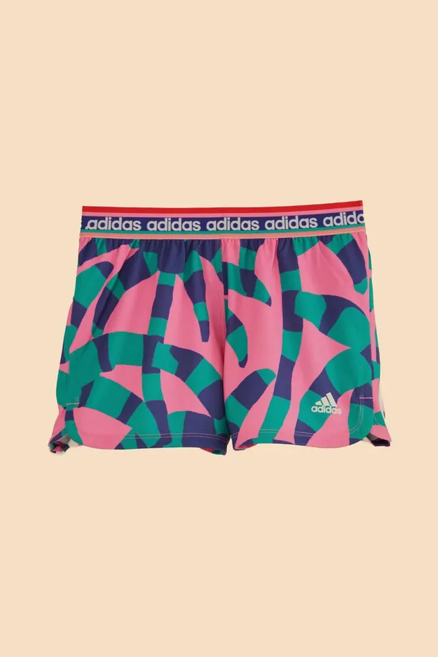 Adidas Farm Pacer Shorts Magenta Women Farm Rio Shorts