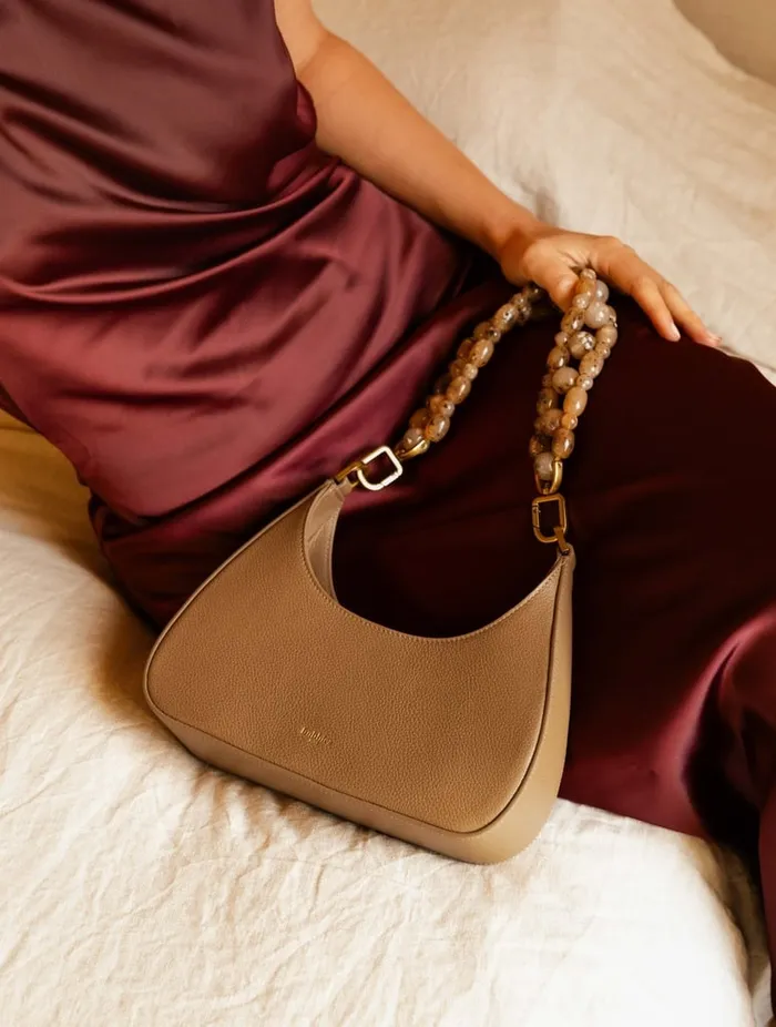 Alria Taupe Women Bobbies Bags Alria Taupe Women Bobbies Bags