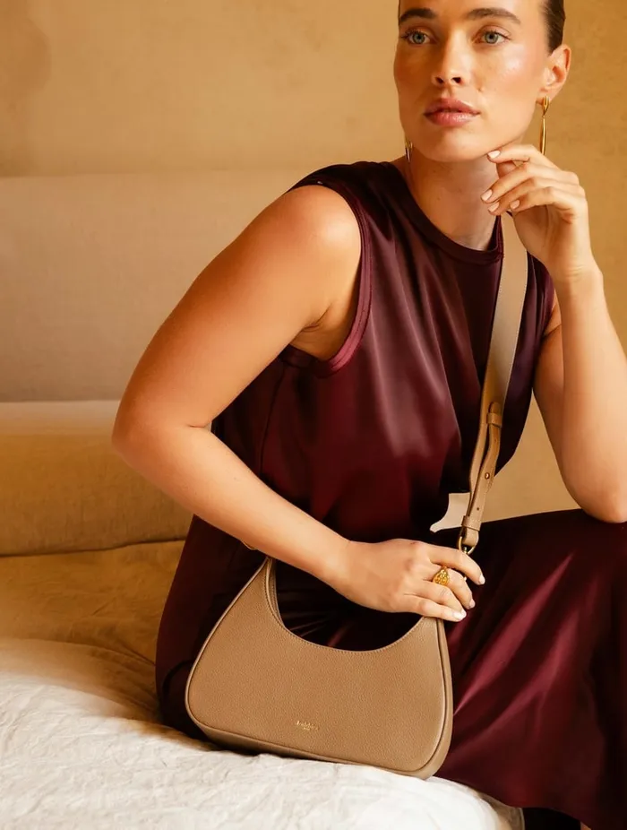Alria Taupe Women Bobbies Bags Alria Taupe Women Bobbies Bags