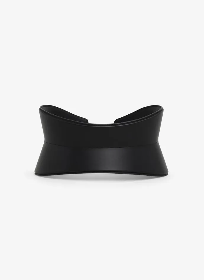 Alaa Belts FLEX BUSTIER BELT IN CALFSKIN Black 8211 Women