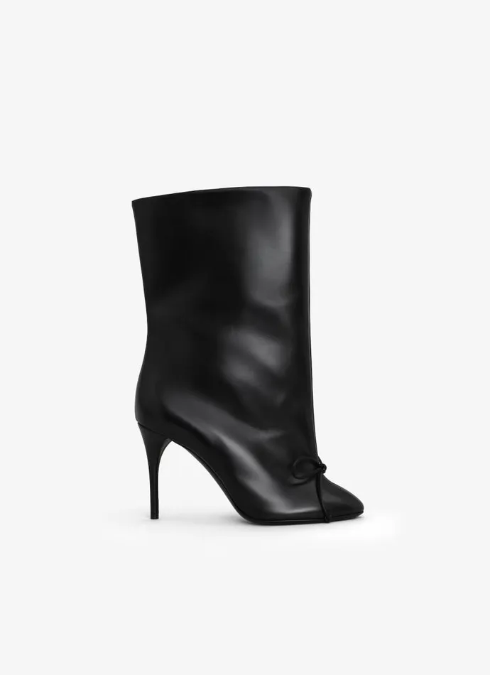 Alaa Boots and Ankle Boots DECOLLETE LOW BOOTS IN LAMBSKIN Black 8211 Women