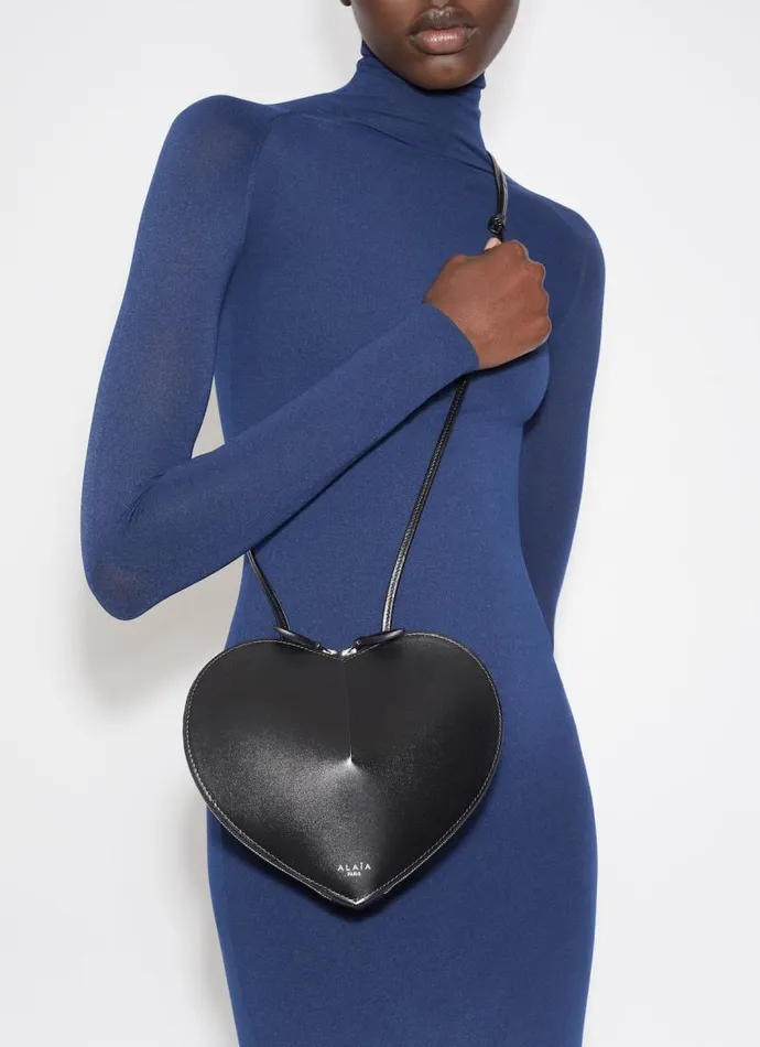 Alaa CrossBody Bags Le Cur Bag In Calfskin Black 8211 Women Alaa CrossBody Bags Le Cur Bag In Calfskin Black 8211 Women