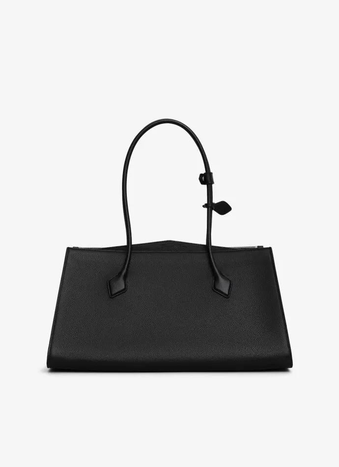Alaa CrossBody Bags LE TECKEL TOTE BAG IN SHINY GRAINED CALFSKIN Black 8211 Women Alaa CrossBody Bags LE TECKEL TOTE BAG IN SHINY GRAINED CALFSKIN Black 8211 Women