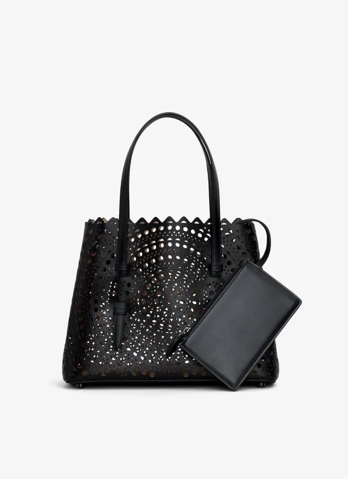 Alaa CrossBody Bags MINA 25 BAG IN VIENNE CALFSKIN Black 8211 Women Alaa CrossBody Bags MINA 25 BAG IN VIENNE CALFSKIN Black 8211 Women