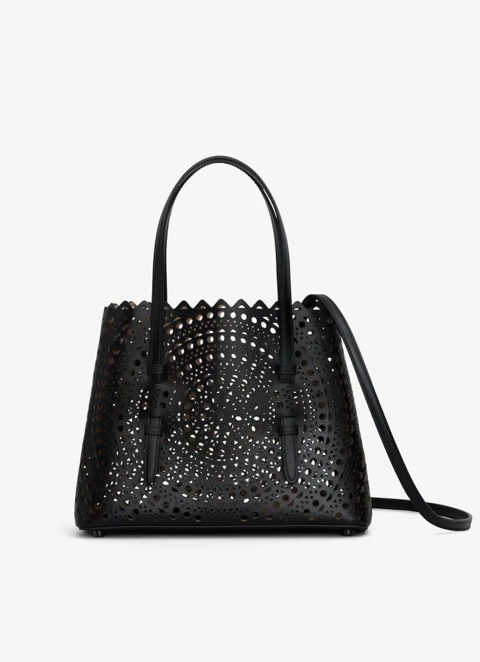 Alaa CrossBody Bags MINA 25 BAG IN VIENNE CALFSKIN Black 8211 Women Alaa CrossBody Bags MINA 25 BAG IN VIENNE CALFSKIN Black 8211 Women