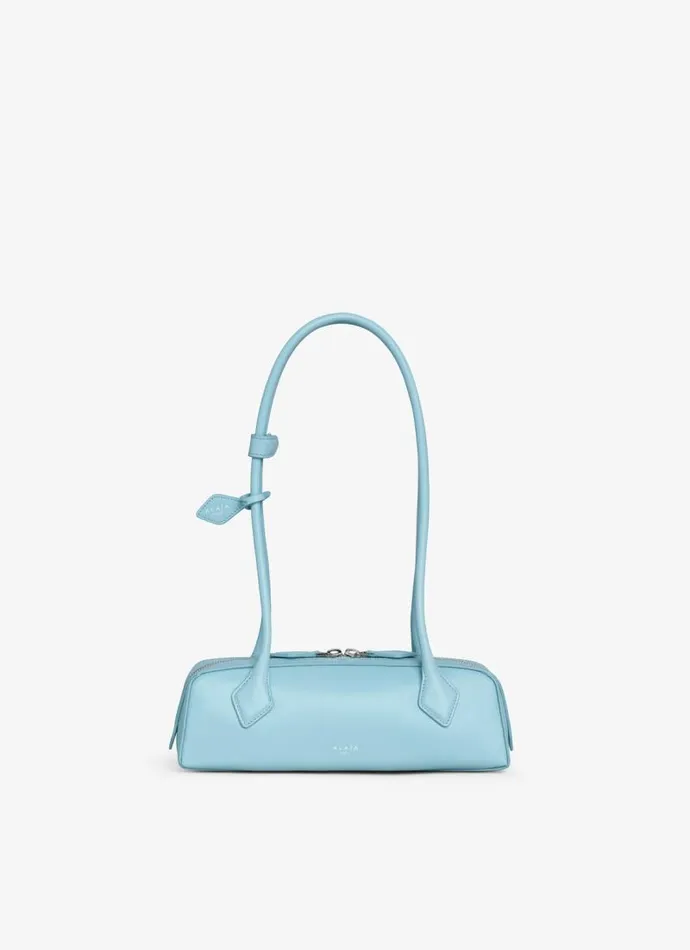 Alaa Le Teckel LE TECKEL SMALL BAG IN GOATSKIN Sky Blue 8211 Women
