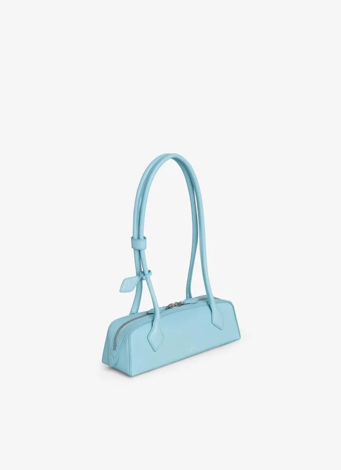 Alaa Le Teckel LE TECKEL SMALL BAG IN GOATSKIN Sky Blue 8211 Women