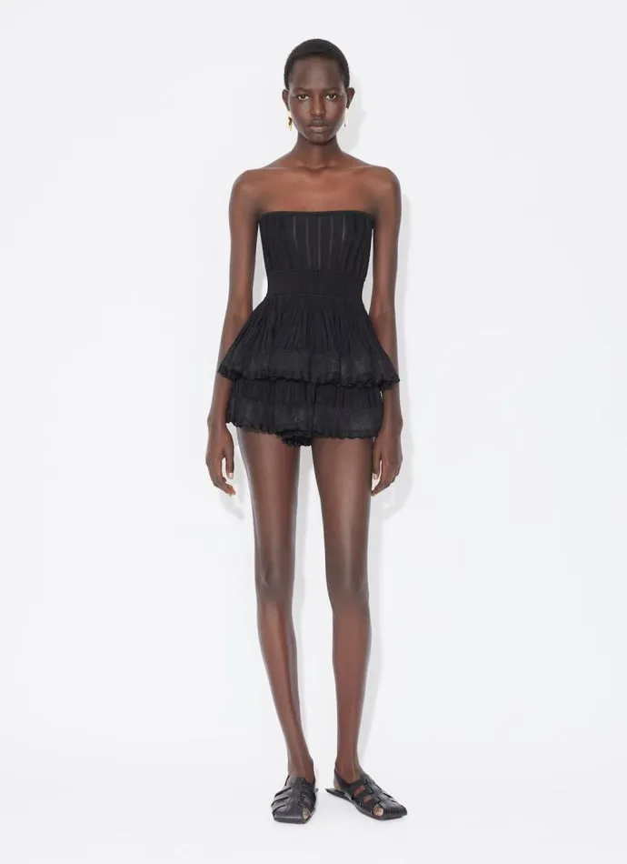Alaa Pants and Shorts CRINOLINE SHORTS Black 8211 Women Alaa Pants and Shorts CRINOLINE SHORTS Black 8211 Women