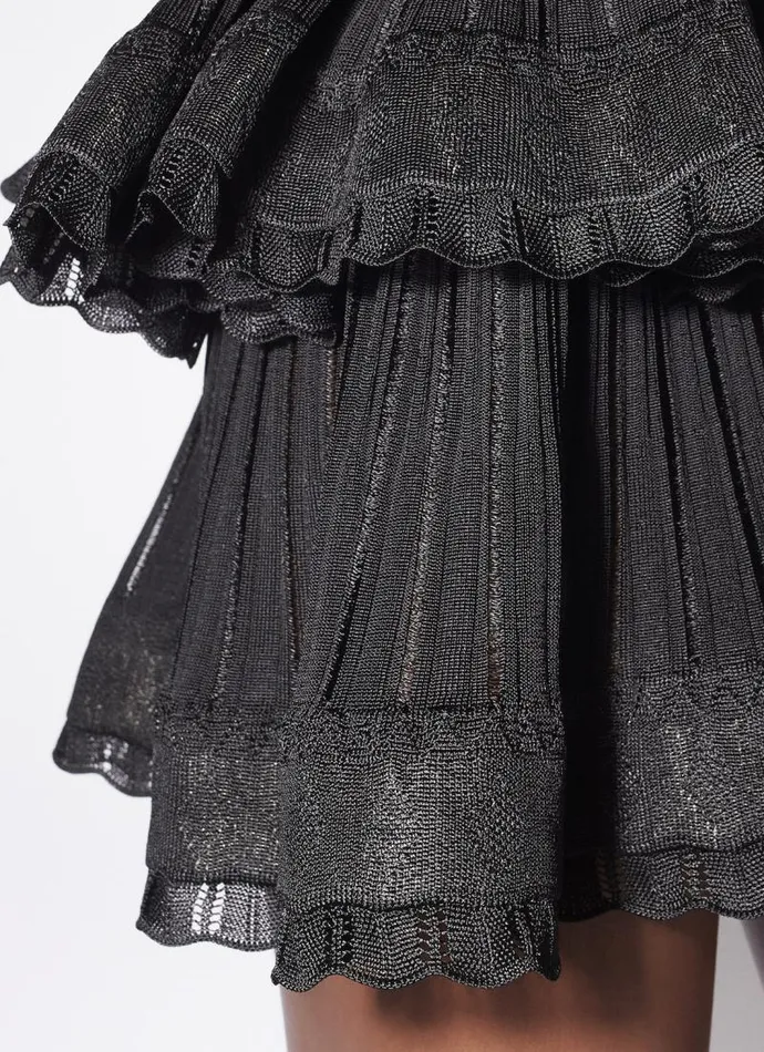 Alaa Pants and Shorts CRINOLINE SHORTS Black 8211 Women Alaa Pants and Shorts CRINOLINE SHORTS Black 8211 Women