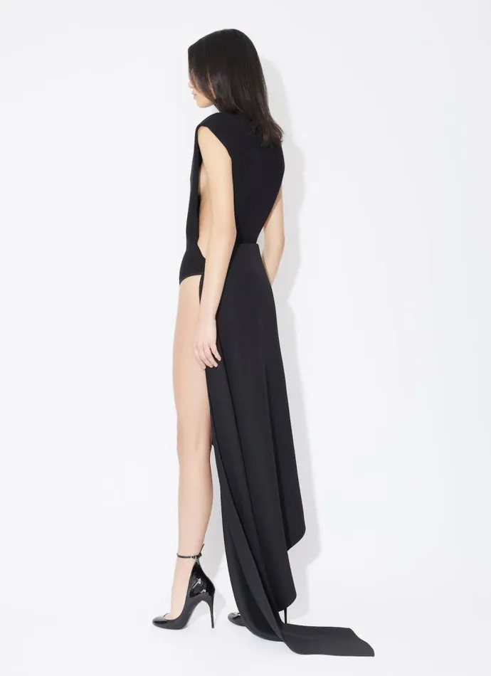 Alaa Skirts FLUID SPIRAL SKIRT Black 8211 Women Alaa Skirts FLUID SPIRAL SKIRT Black 8211 Women