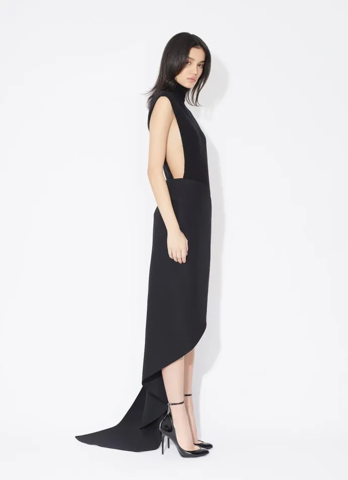 Alaa Skirts FLUID SPIRAL SKIRT Black 8211 Women Alaa Skirts FLUID SPIRAL SKIRT Black 8211 Women