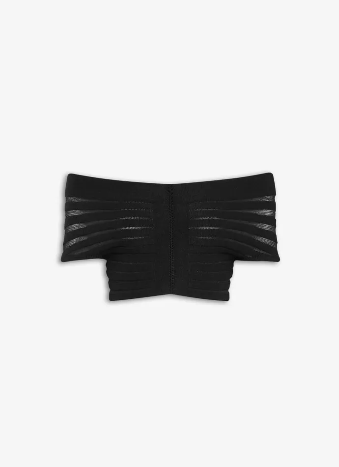Alaa Tops and Shirts OFFSHOULDER KNIT TOP Black 8211 Women