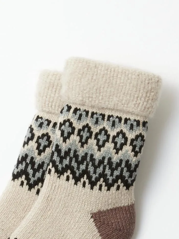 Alex Mill Accessories Nordic Comfy Room Socks Ivory 8211 Women
