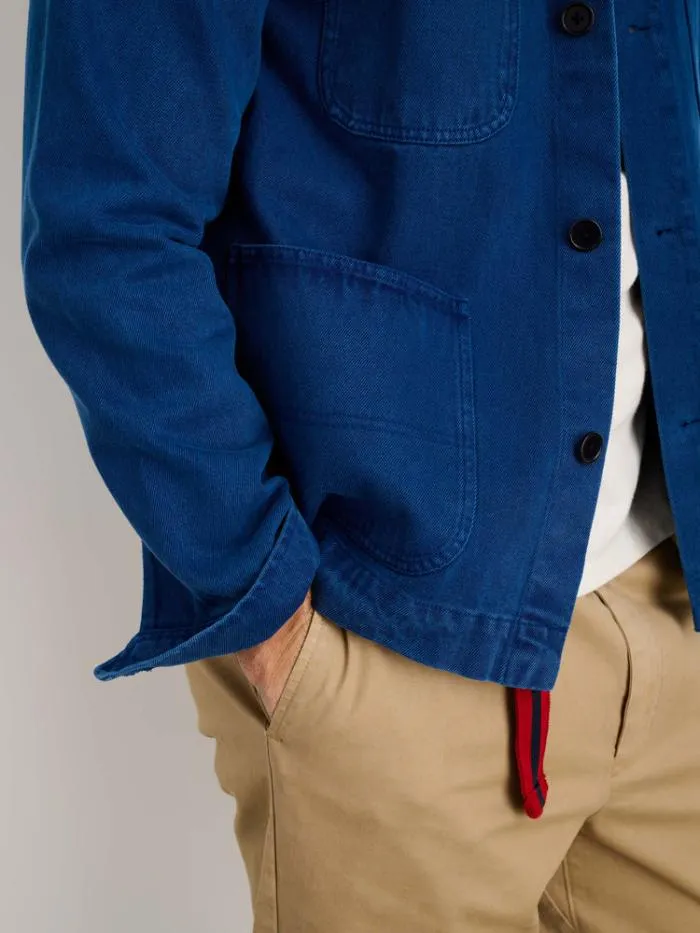 Alex Mill Jackets Coats Garment Dyed Work Jacket In Recycled Denim French Navy 8211 Men