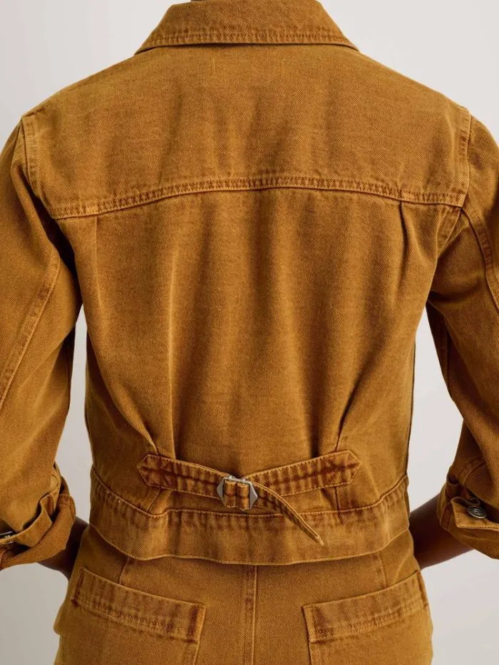 Alex Mill Jackets Outerwear Trucker Jacket In Recycled Denim Copper 8211 Women