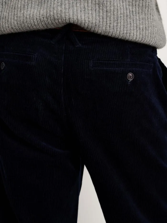 Alex Mill Pants Straight Leg Pant In Corduroy Long Inseam Dark Navy 8211 Men