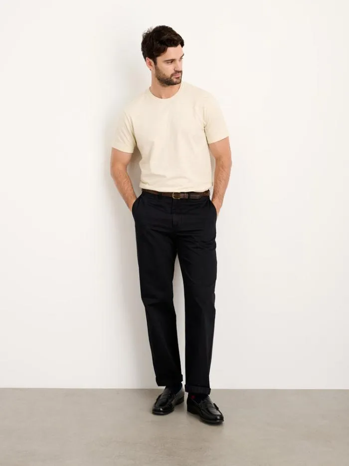 Alex Mill Pants Straight Leg Pant In Vintage Washed Chino Long Inseam Washed Black 8211 Men