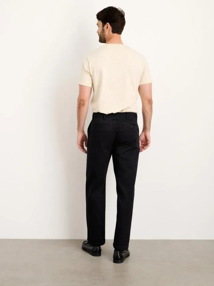 Alex Mill Pants Straight Leg Pant In Vintage Washed Chino Long Inseam Washed Black 8211 Men