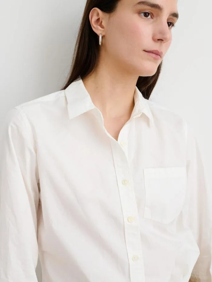 Alex Mill Shirts Tops Wyatt Shirt In Solid White 8211 Women