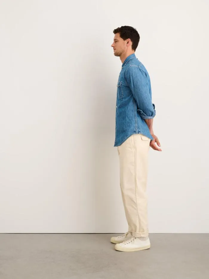Alex Mill Shirts Work Shirt In Washed Denim 8211 Men