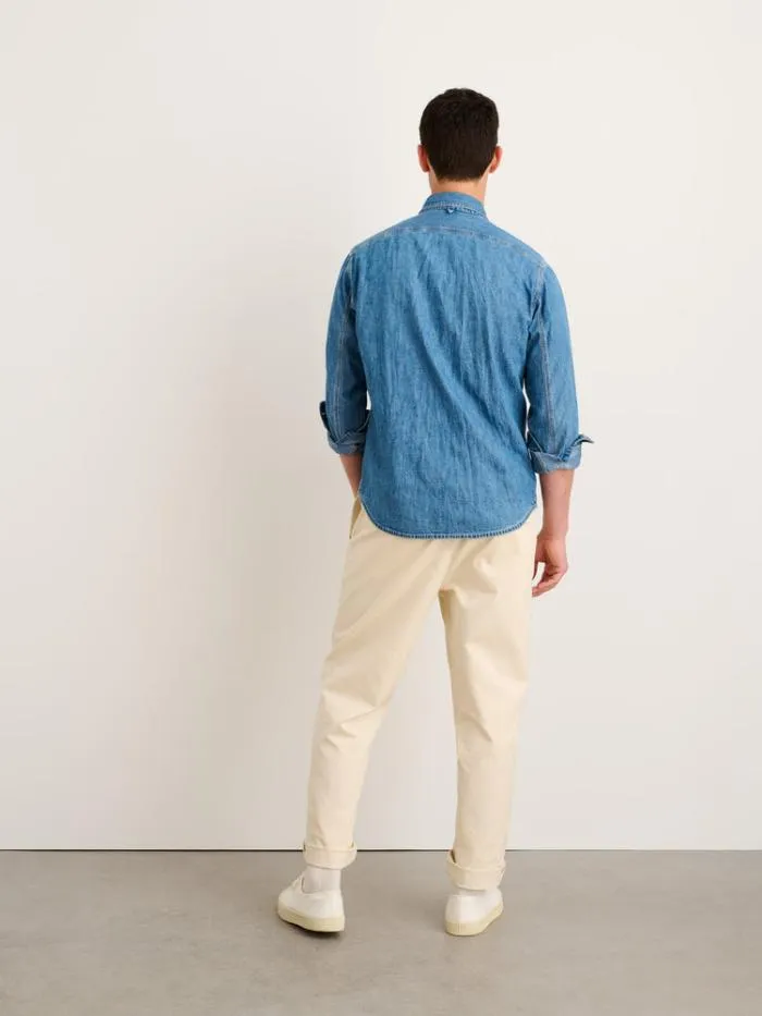 Alex Mill Shirts Work Shirt In Washed Denim 8211 Men