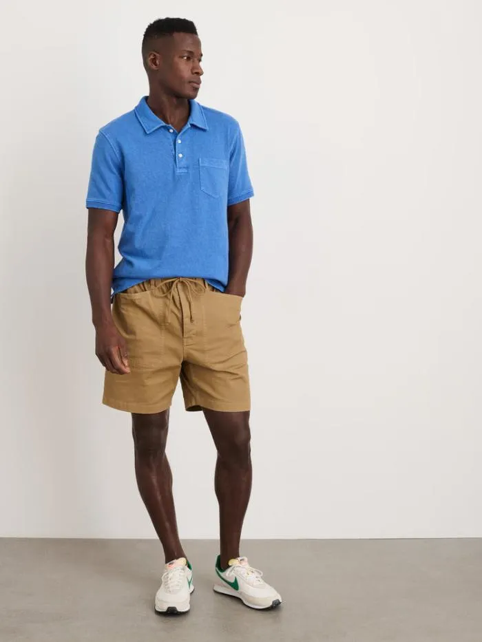 Alex Mill Shorts PullOn Button Fly Shorts Warm Khaki 8211 Men