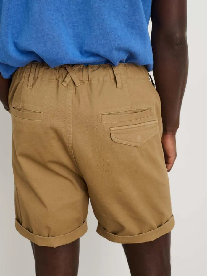 Alex Mill Shorts PullOn Button Fly Shorts Warm Khaki 8211 Men