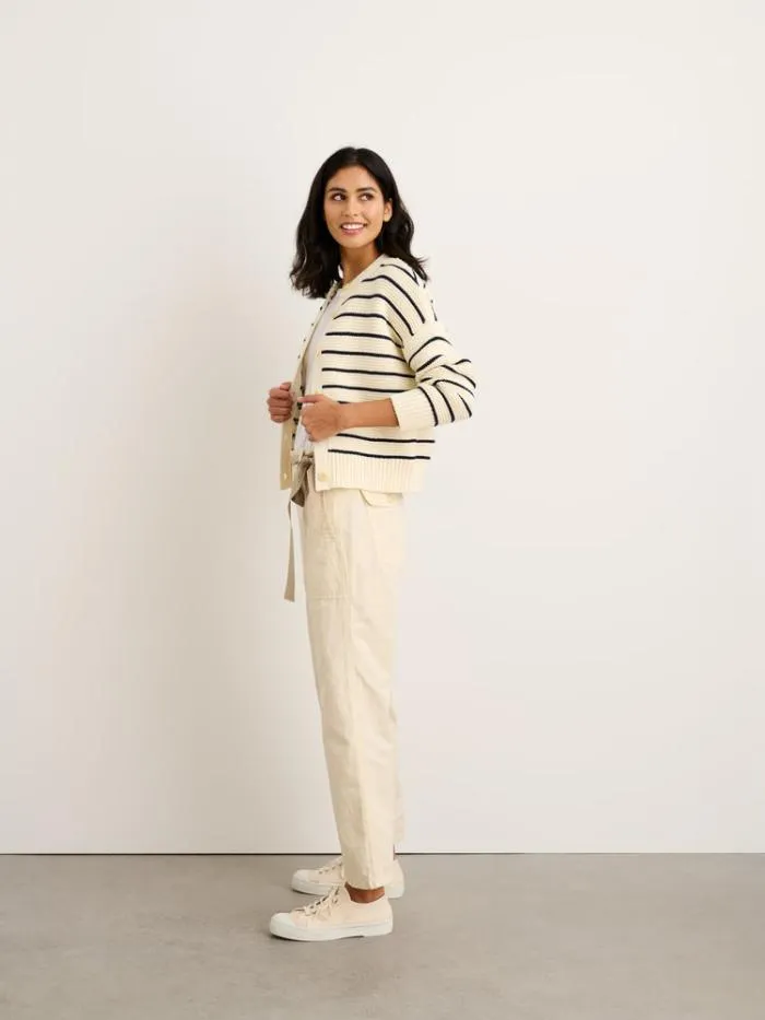 Alex Mill Sweaters Nico Chunky Cardigan In Stripe Ivorynavy 8211 Women Alex Mill Sweaters Nico Chunky Cardigan In Stripe Ivorynavy 8211 Women