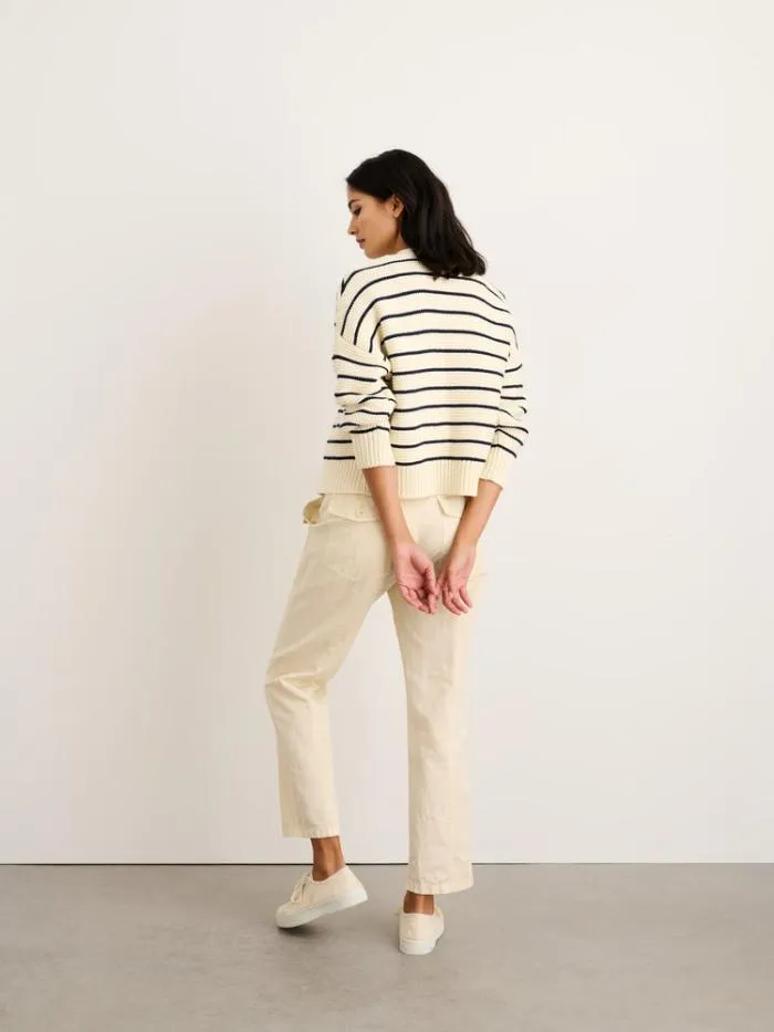 Alex Mill Sweaters Nico Chunky Cardigan In Stripe Ivorynavy 8211 Women Alex Mill Sweaters Nico Chunky Cardigan In Stripe Ivorynavy 8211 Women