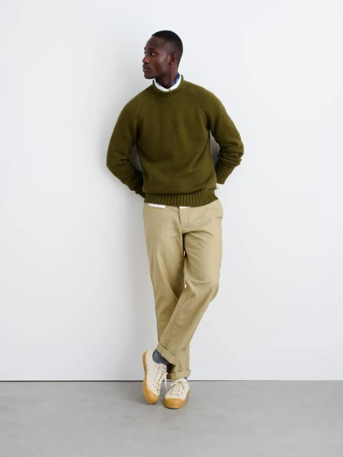 Alex Mill Sweaters Sweatshirts Alex Sweater Deep Olive 8211 Men